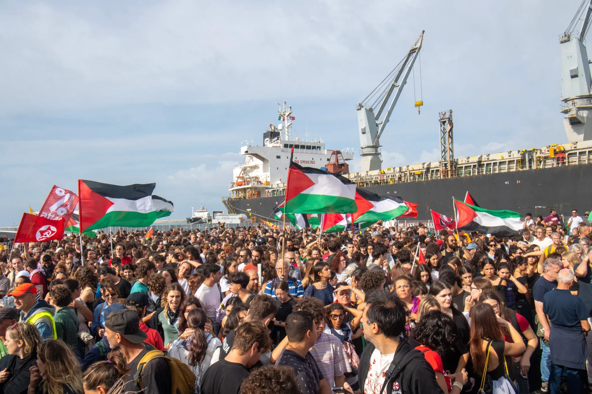 Dockworkers-In-Italy-Threaten-Total-Block-On-Israel-Trade