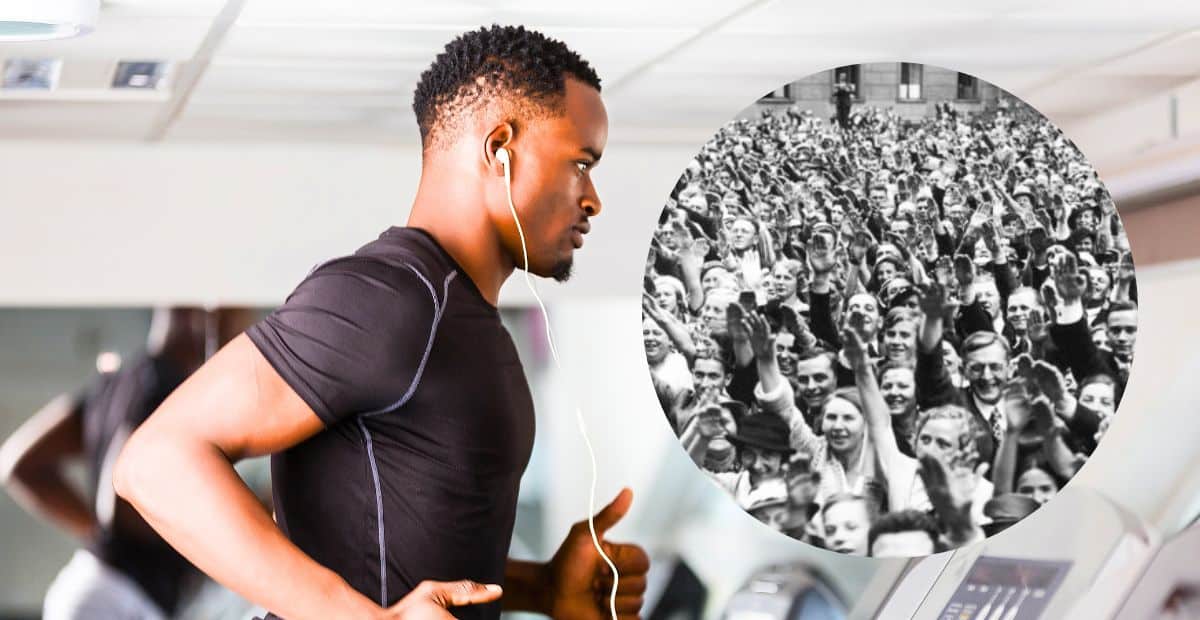 Being healthy is considered Nazi Behaviour?