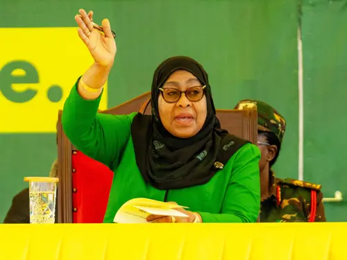 President-Hassan-Sworn-In-Following-Deadly-Tanzania-Election
