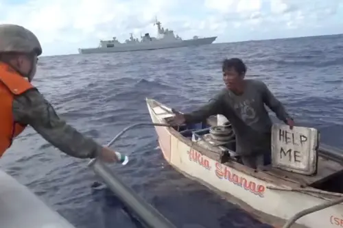 PCG-Thanks-China-For-Aiding-Pinoy-Fisher-But-Asks-Why-Warship-In-EEZ