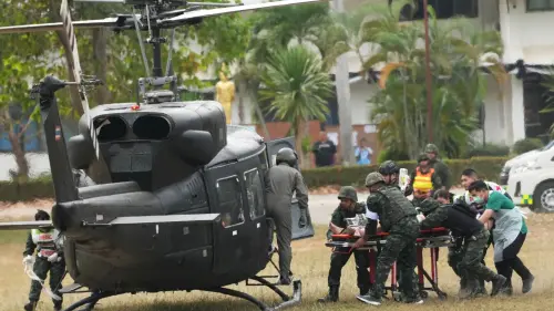 Renewed-Thailand-Cambodia-Border-Fighting-Displaces-Hundreds-Of-Thousands