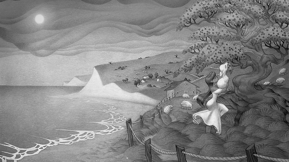 This-Artist-Creates-Beautiful-Medieval-Inspired-Scenes-Using-Mechanical-Pencils-And-Gel-Pens